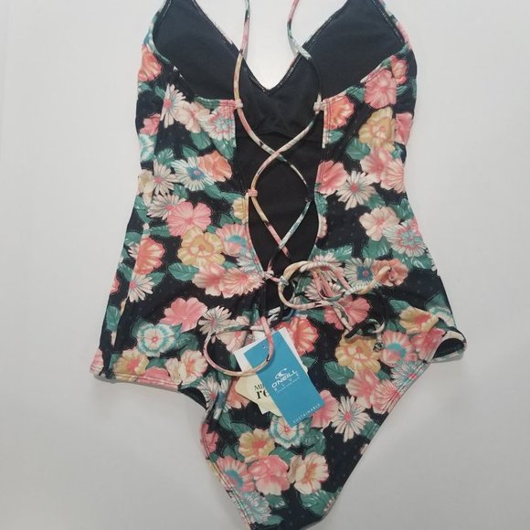 O'Neill Strands Emilie Floral One Piece Size Small - Picture 6 of 10